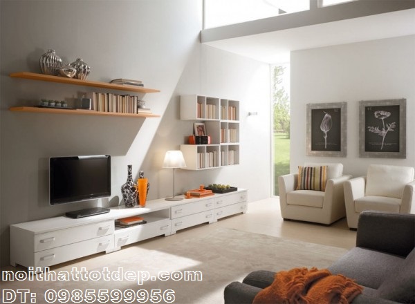 kệ tivi giá sách
